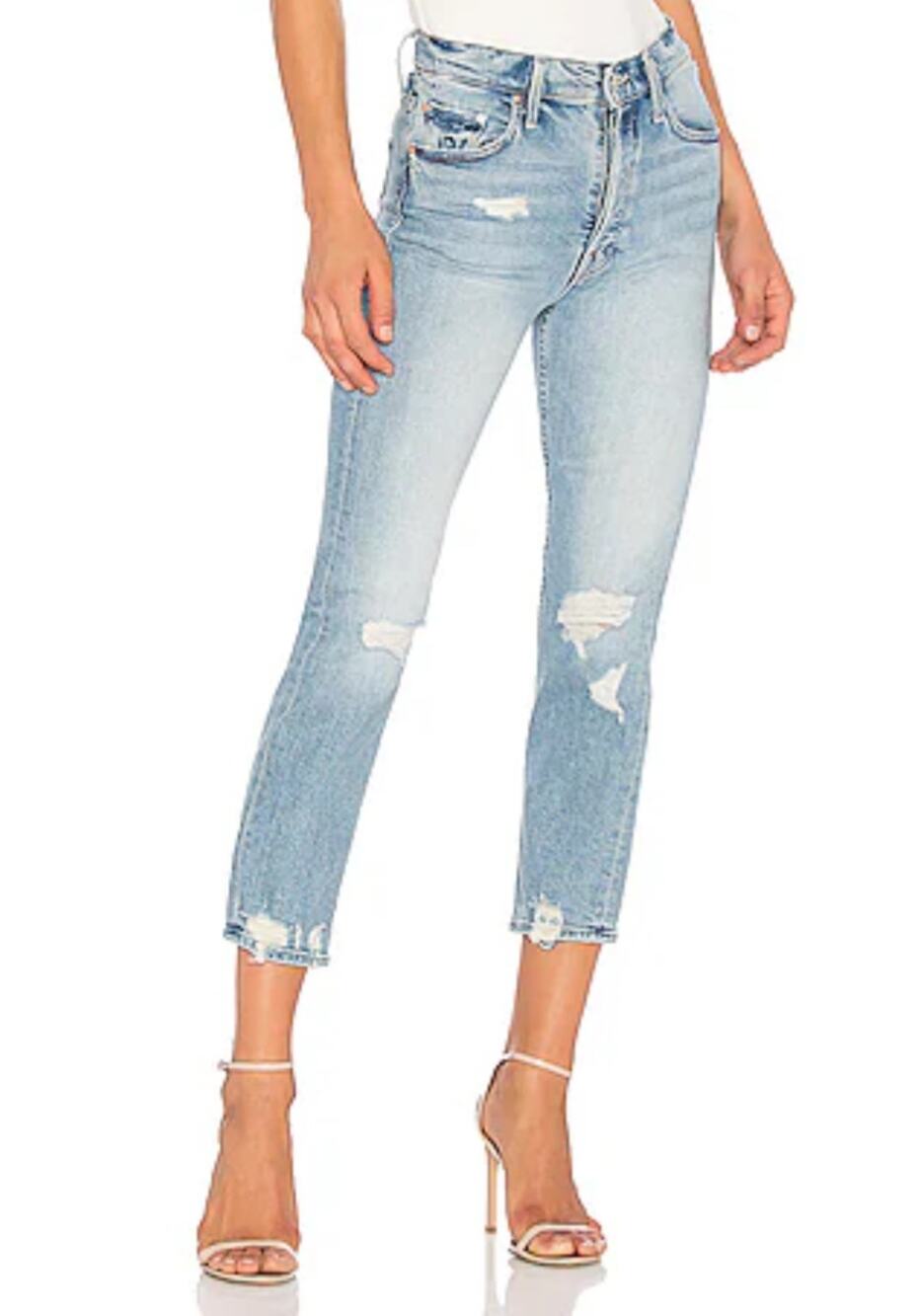 MOTHER The Tomcat Jeans 27 Confession 90s grunge tomboy chic edgy distressed